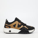 Urbanart Redo 1 Faux Wax / Nylon Sneaker - Olive footwear UBRT