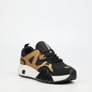 Urbanart Redo 1 Faux Wax / Nylon Sneaker - Olive footwear UBRT