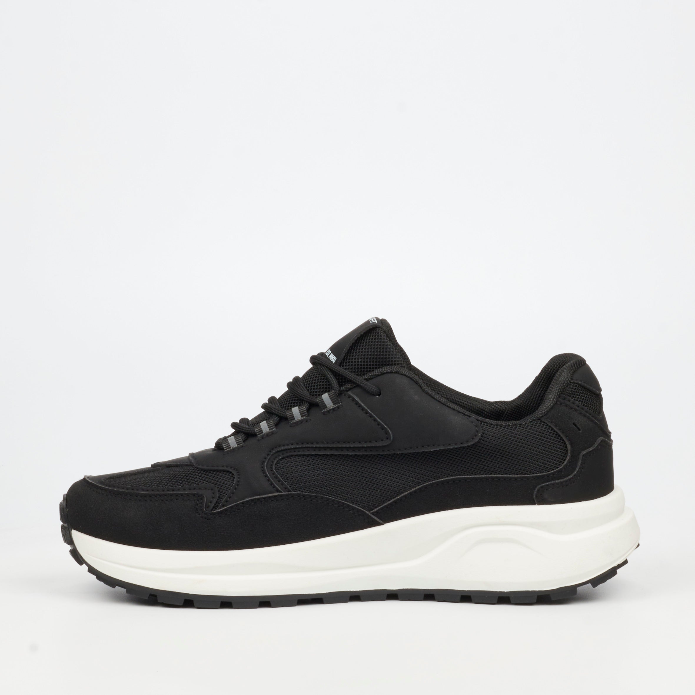 Urbanart Redo 6 Faux Wax / Nylon Sneaker - Black