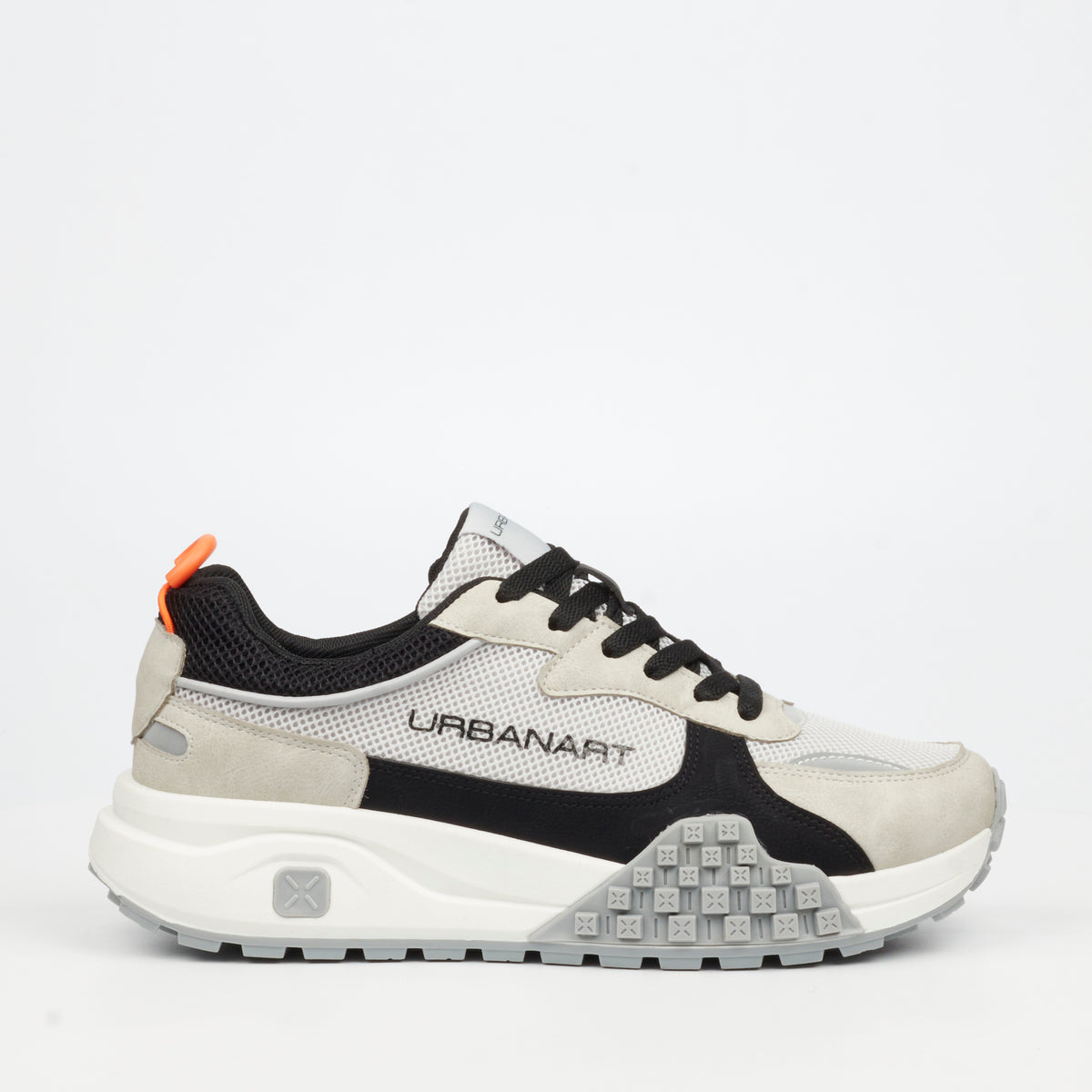 Urbanart Redo 8 Faux Nubuck / Mesh Sneaker - Grey