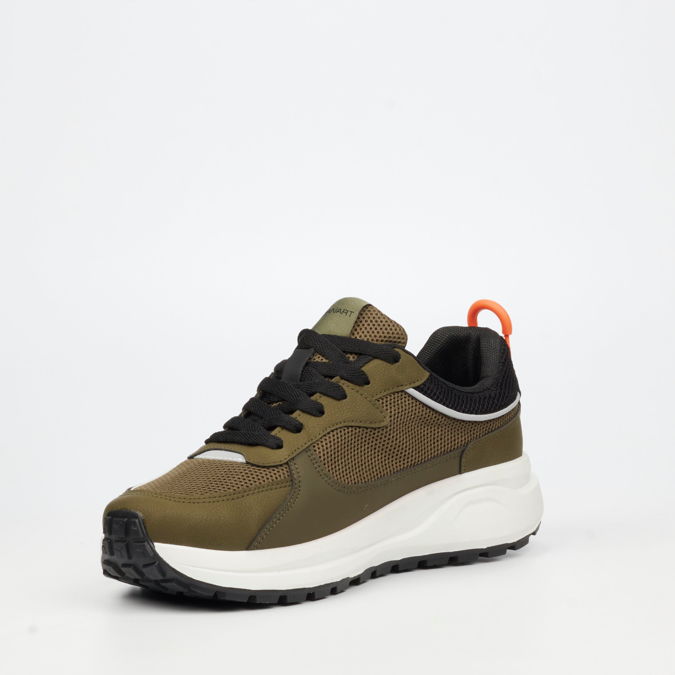 Urbanart Redo 8 Faux Nubuck / Mesh Sneaker - Olive