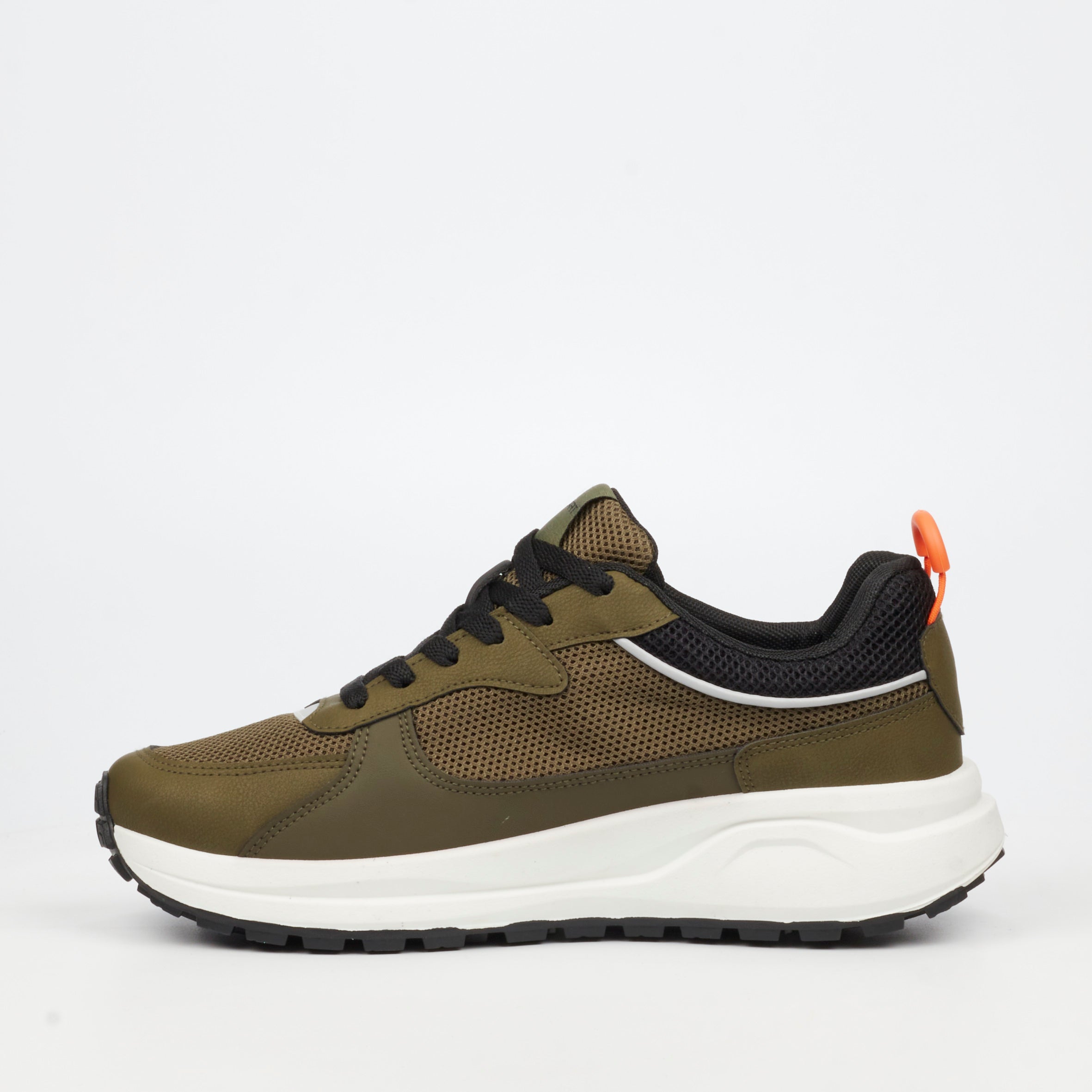 Urbanart Redo 8 Faux Nubuck / Mesh Sneaker - Olive