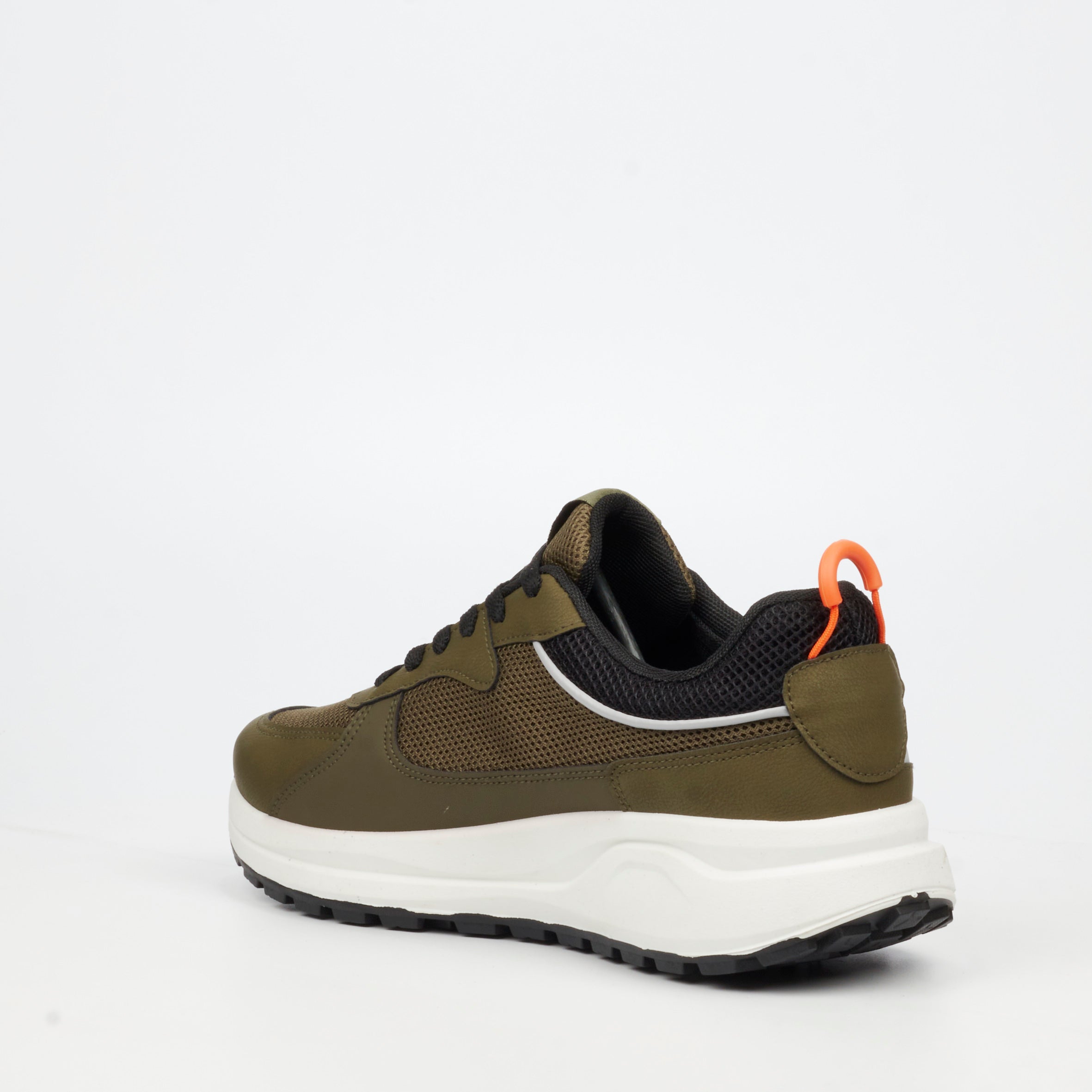 Urbanart Redo 8 Faux Nubuck / Mesh Sneaker - Olive
