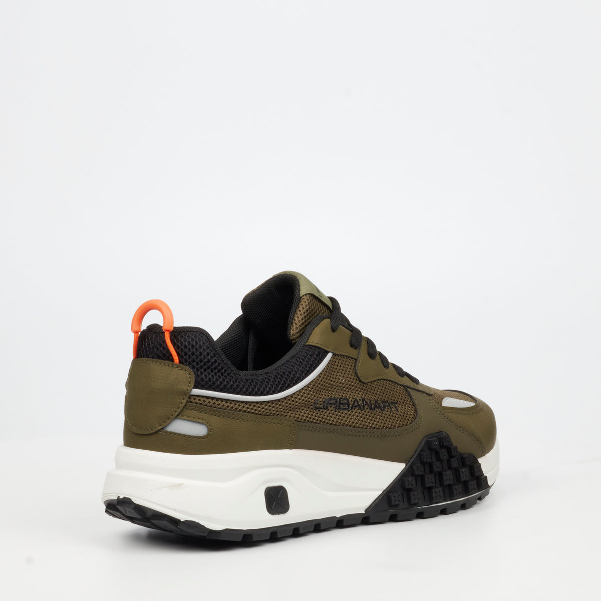 Urbanart Redo 8 Faux Nubuck / Mesh Sneaker - Olive