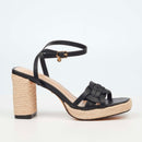 Miss Black Reeba 1 Heel - Black footwear Miss Black