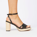 Miss Black Reeba 1 Heel - Black footwear Miss Black