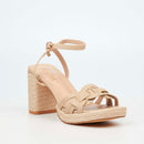 Miss Black Reeba 1 Heel - Nude footwear Miss Black