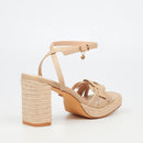 Miss Black Reeba 1 Heel - Nude footwear Miss Black
