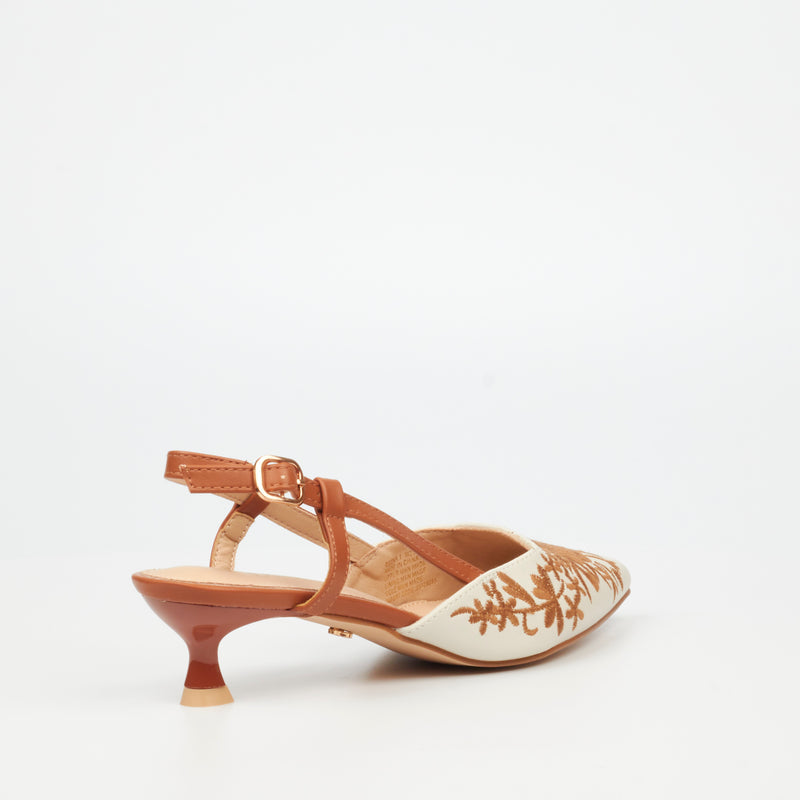 Butterfly Feet Reena 1 Heel - Tan footwear Butterfly Feet