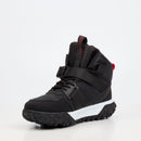 Urbanart Remi 12 Faux Nubuck / Nylon Ankle Boot - Black footwear Urbanart