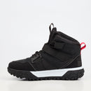 Urbanart Remi 12 Faux Nubuck / Nylon Ankle Boot - Black footwear Urbanart