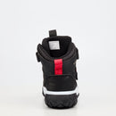 Urbanart Remi 12 Faux Nubuck / Nylon Ankle Boot - Black footwear Urbanart