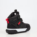 Urbanart Remi 12 Faux Nubuck / Nylon Ankle Boot - Black footwear Urbanart