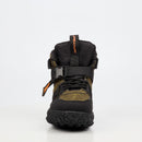 Urbanart Remi 12 Faux Nubuck / Nylon Ankle Boot - Olive footwear Urbanart
