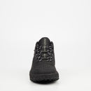 Urbanart Remi 1 Faux Nubuck / Mesh Ankle Boot - Black footwear Urbanart