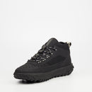 Urbanart Remi 1 Faux Nubuck / Mesh Ankle Boot - Black footwear Urbanart