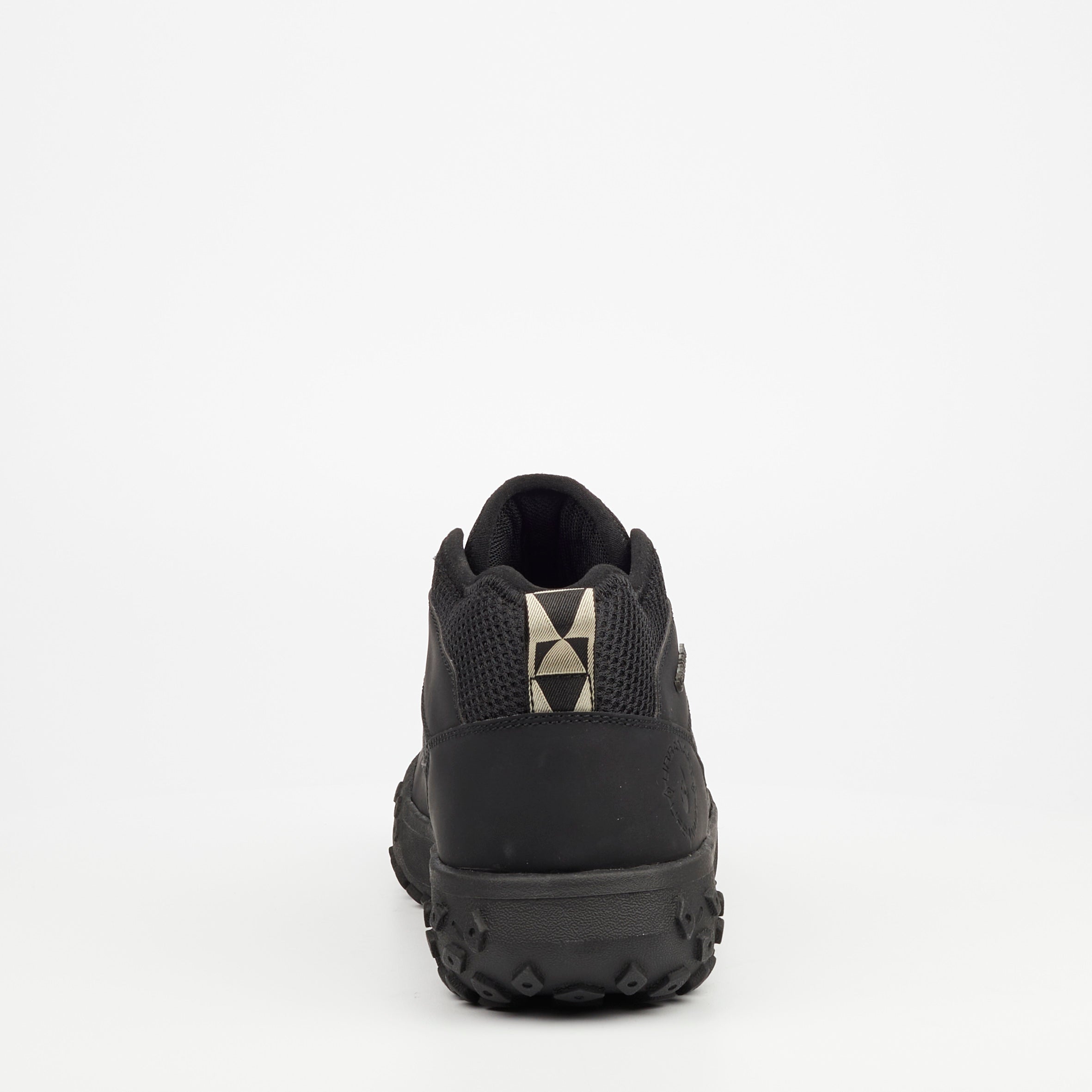 Urbanart Remi 1 Faux Nubuck / Mesh Ankle Boot - Black footwear Urbanart