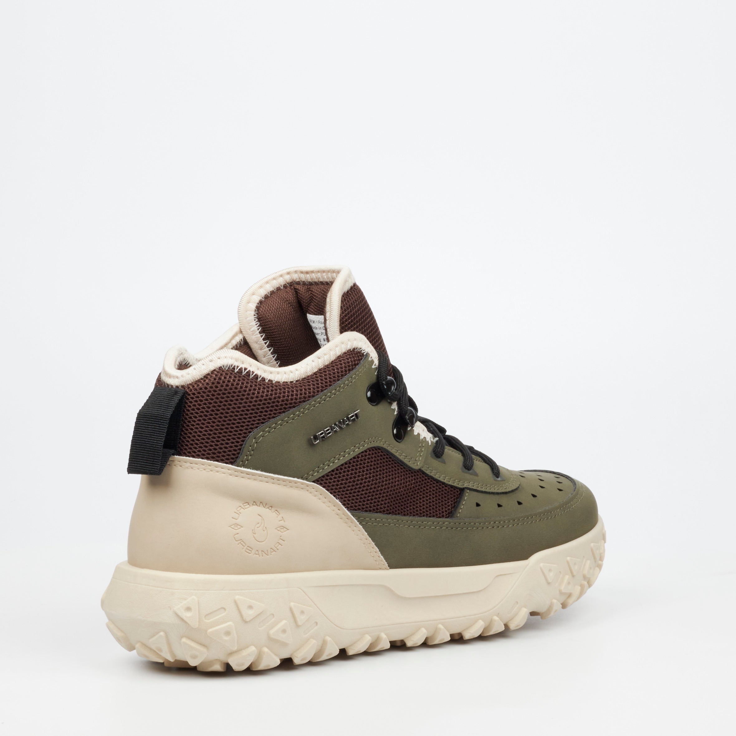 Urbanart Remi 1 Faux Nubuck / Mesh Ankle Boot - Combo footwear Urbanart