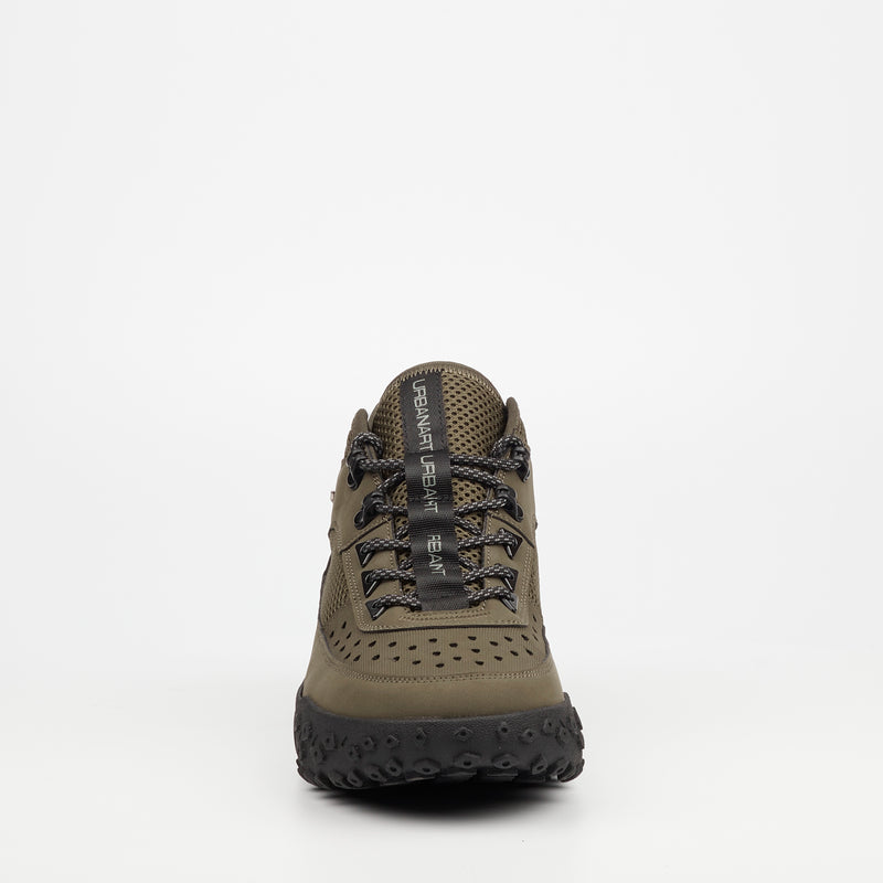 Urbanart Remi 1 Faux Nubuck / Mesh Boot - Olive footwear Urbanart   