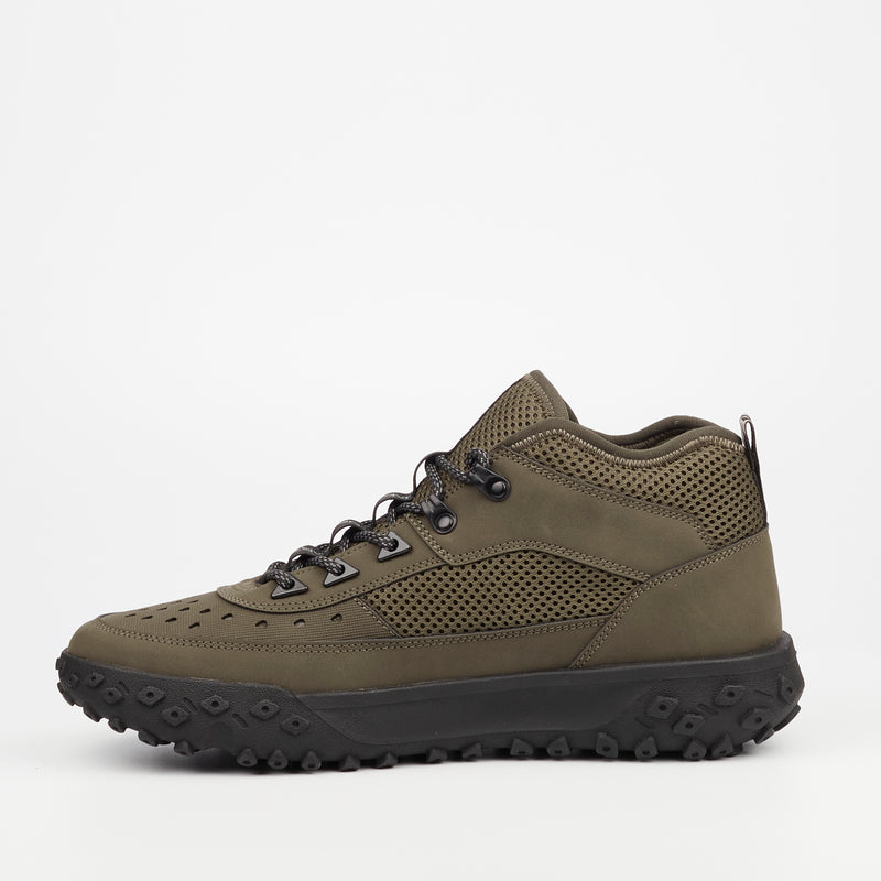 Urbanart Remi 1 Faux Nubuck / Mesh Boot - Olive footwear Urbanart   