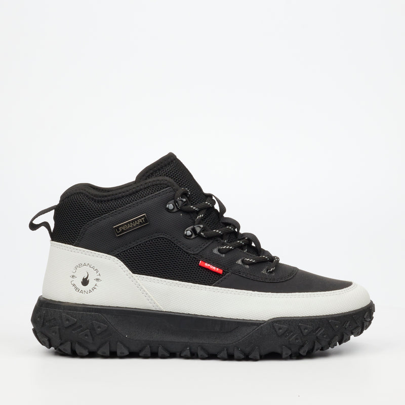 Urbanart Remi 8 Faux Nubuck / Mesh - Grey footwear Urbanart