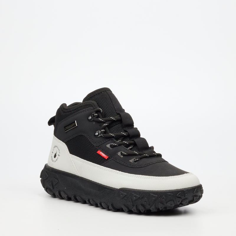 Urbanart Remi 8 Faux Nubuck / Mesh - Grey footwear Urbanart
