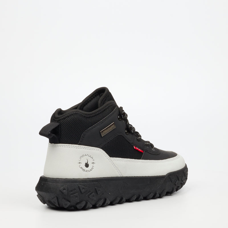 Urbanart Remi 8 Faux Nubuck / Mesh - Grey footwear Urbanart