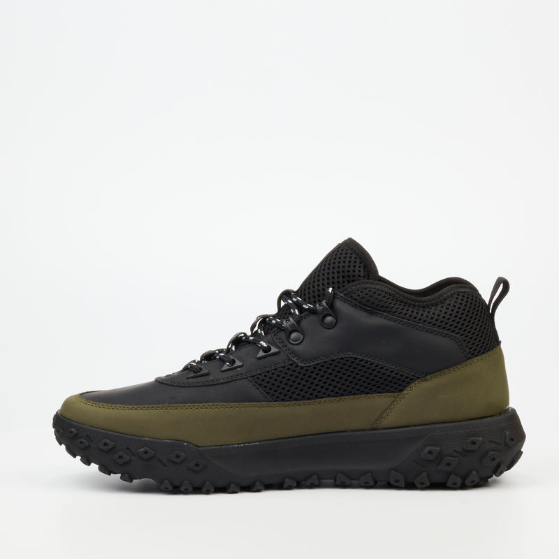 Urbanart Remi 8 Faux Nubuck / Mesh Sneaker - Olive footwear Urbanart