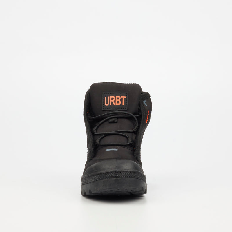 Urbanart Renegade 6 Lycra Ankle Boot - Black (youth) footwear UBRT   