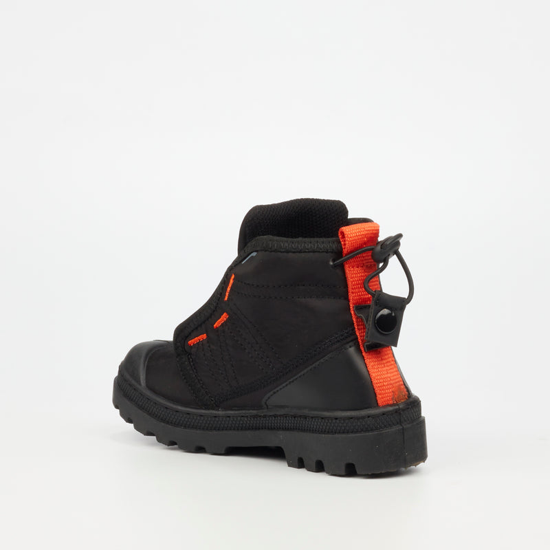 Urbanart Renegade 6 Lycra Ankle Boot - Black (youth) footwear UBRT   