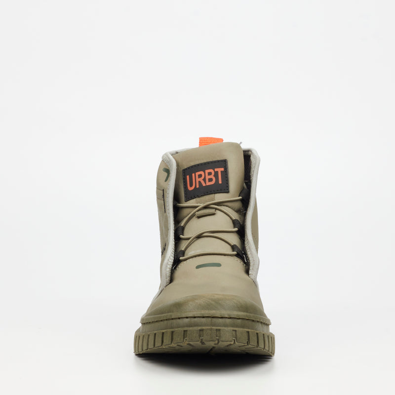Urbanart Renegade 6 Lycra Ankle Boot - Olive footwear UBRT   