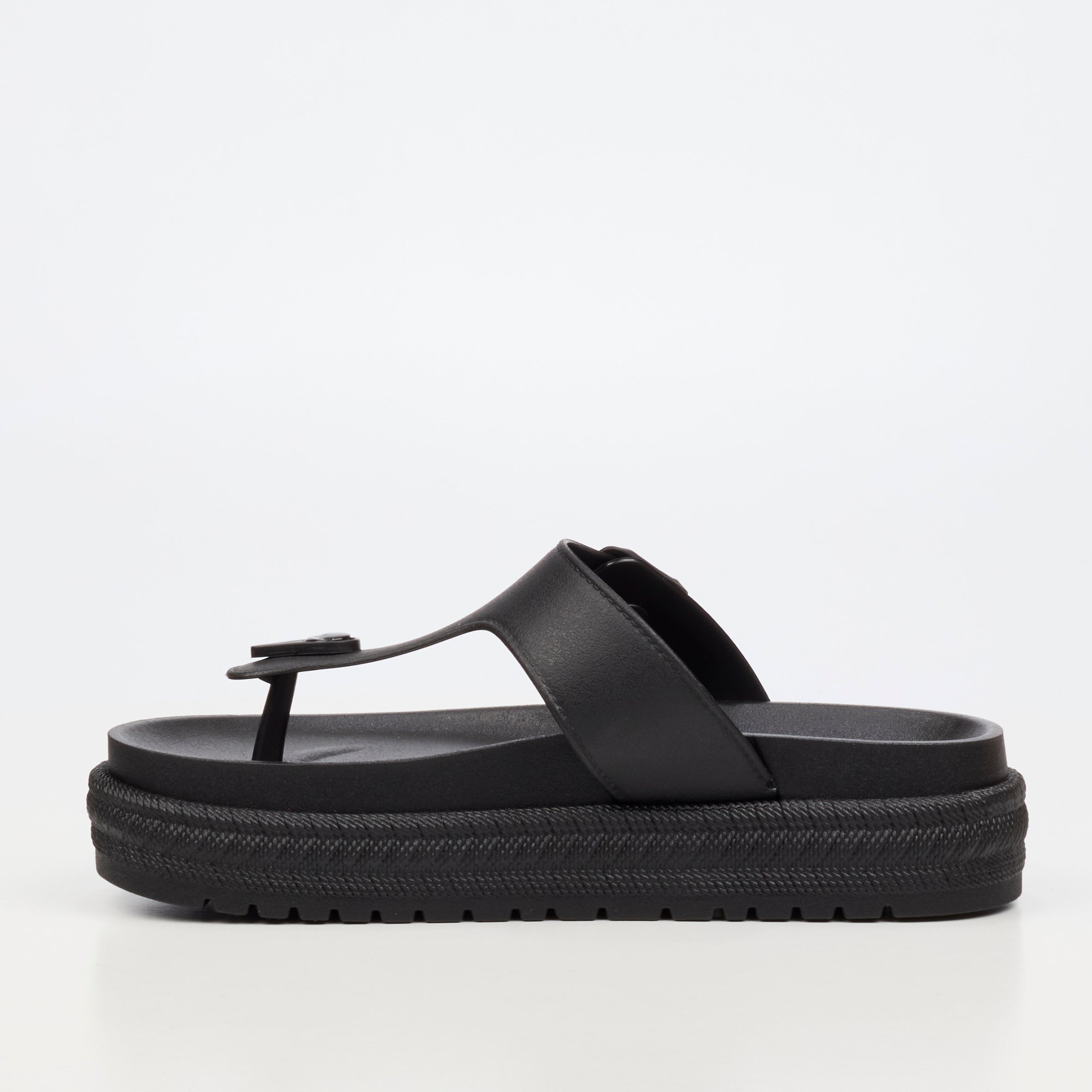 Viabeach Resort 1 Flatform - Black footwear Viabeach