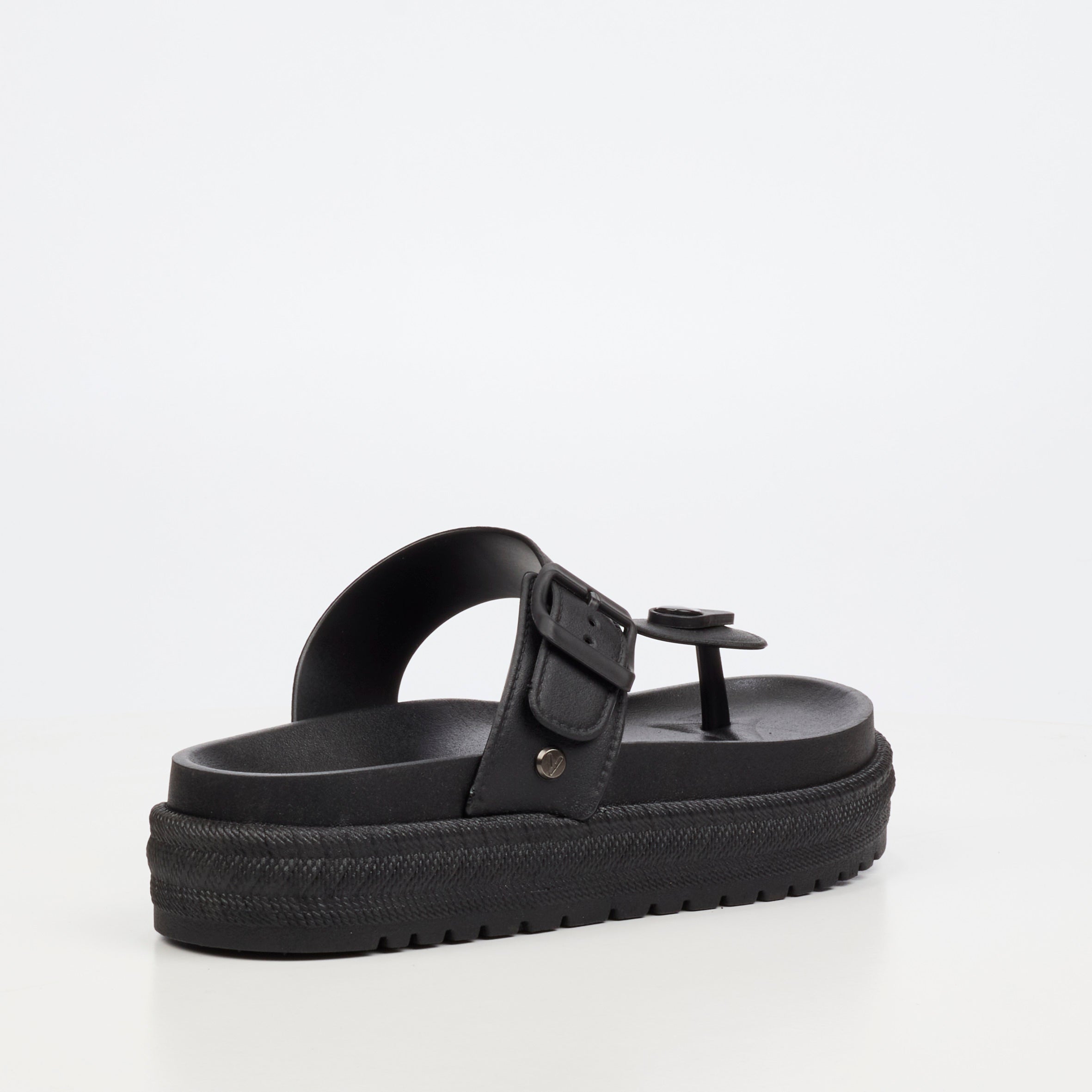 Viabeach Resort 1 Flatform - Black footwear Viabeach