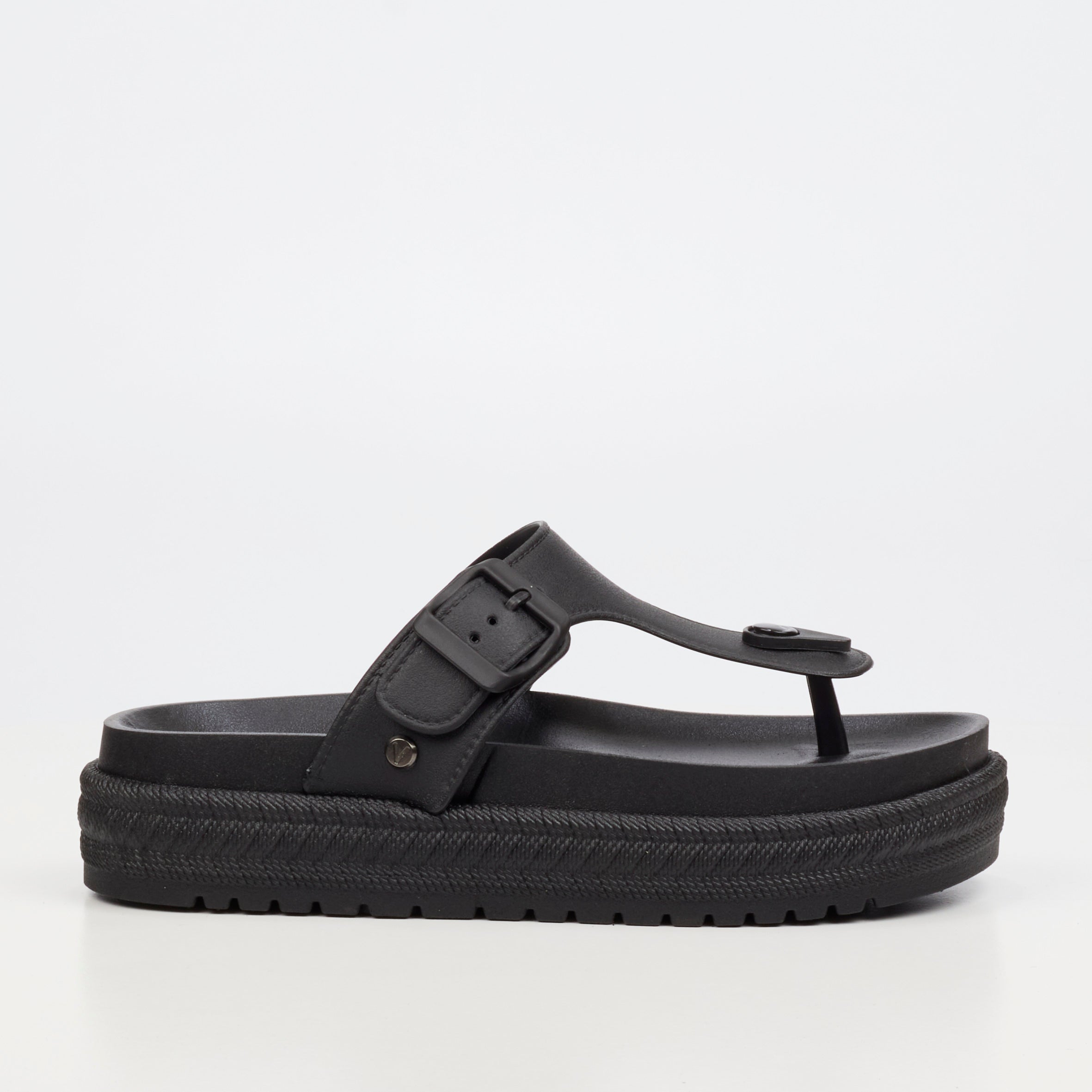 Viabeach Resort 1 Flatform - Black footwear Viabeach