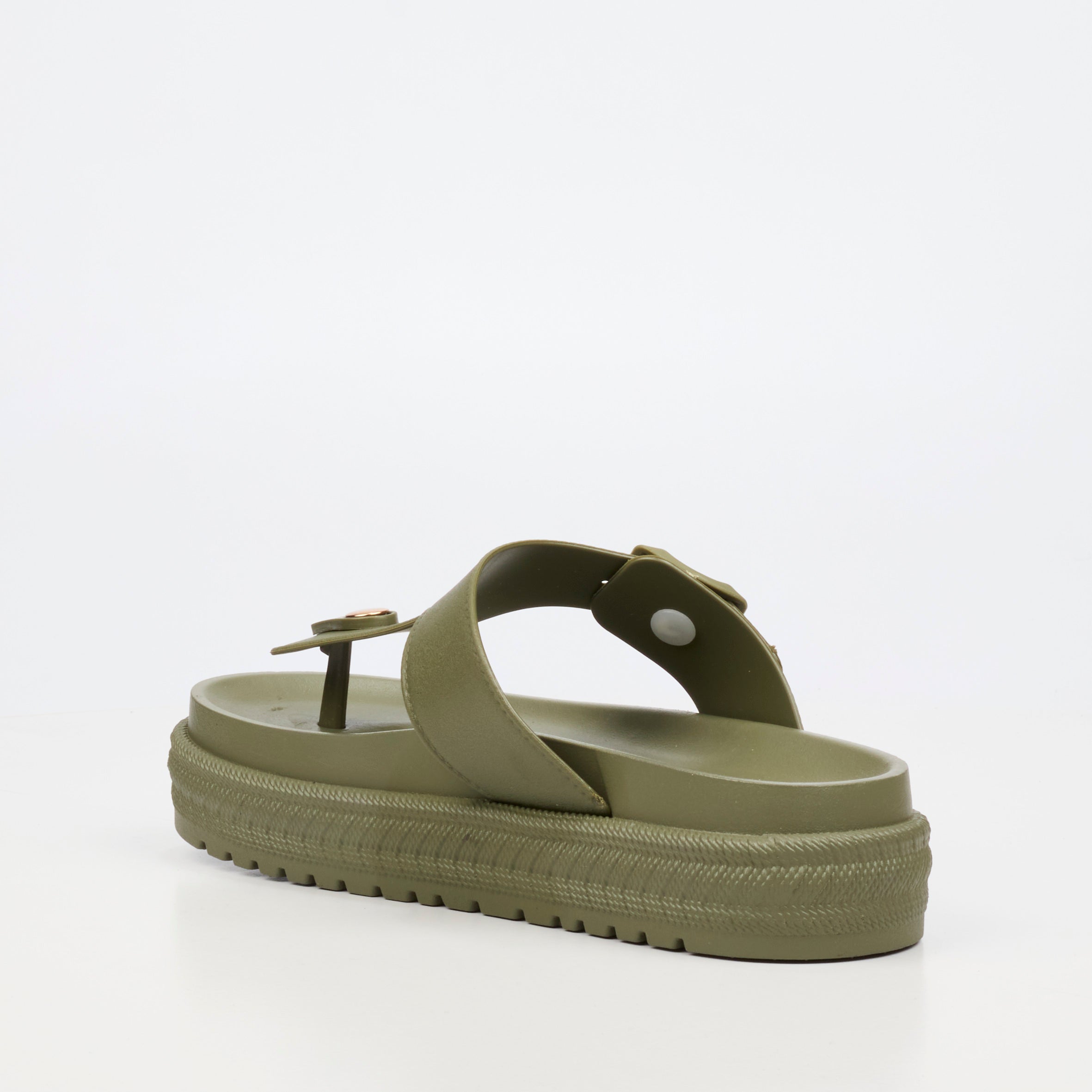 Viabeach Resort 1 Flatform - Khaki footwear Viabeach