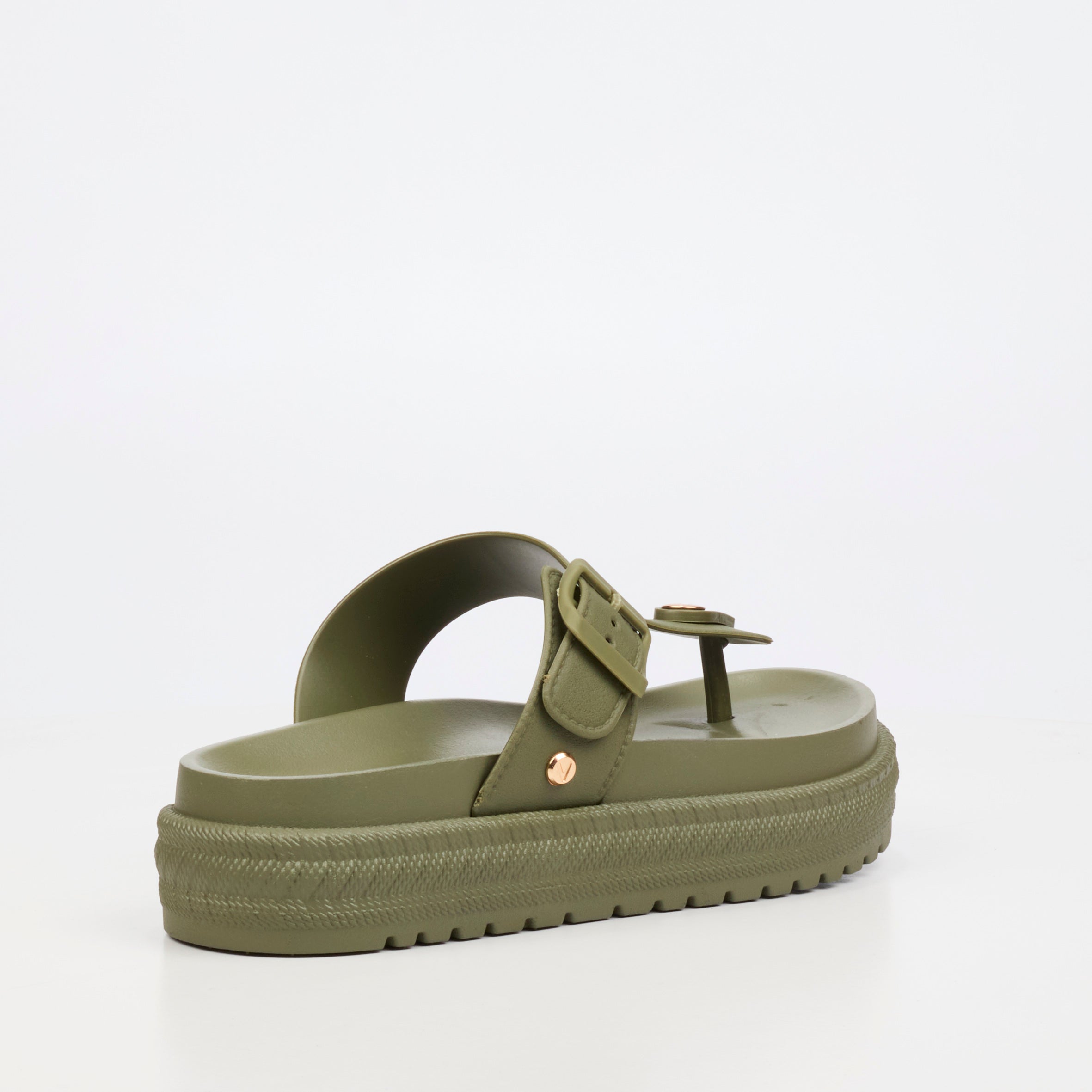 Viabeach Resort 1 Flatform - Khaki footwear Viabeach