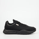 Urbanart Rickie 2 Faux Nubuck Sneaker - Black footwear UBRT