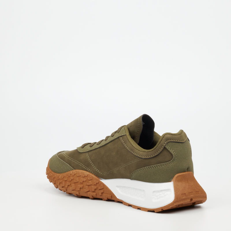 Urbanart Rickie 2 Faux Nubuck Sneaker - Olive footwear UBRT