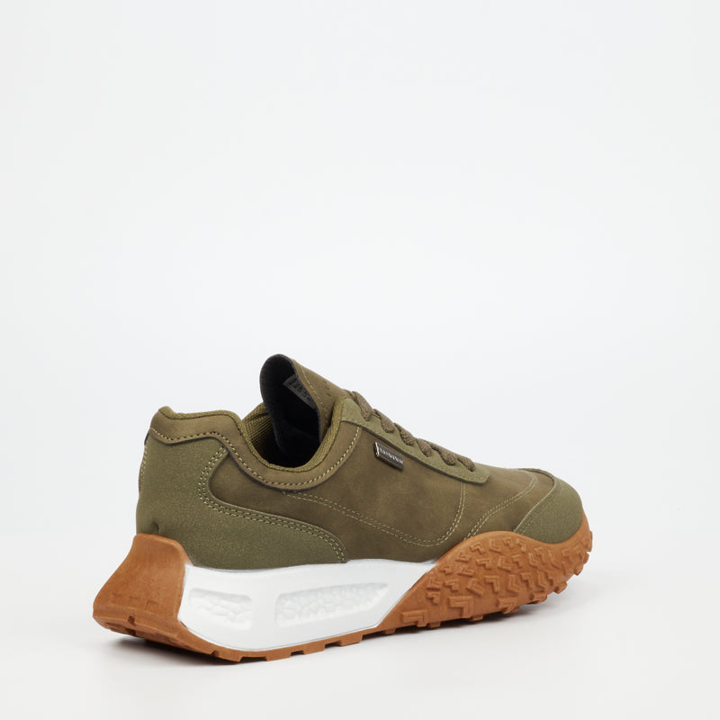 Urbanart Rickie 2 Faux Nubuck Sneaker - Olive footwear UBRT