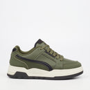 UrbanArt Ricky 1 Faux Wax Sneaker - Olive