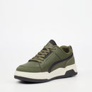 UrbanArt Ricky 1 Faux Wax Sneaker - Olive