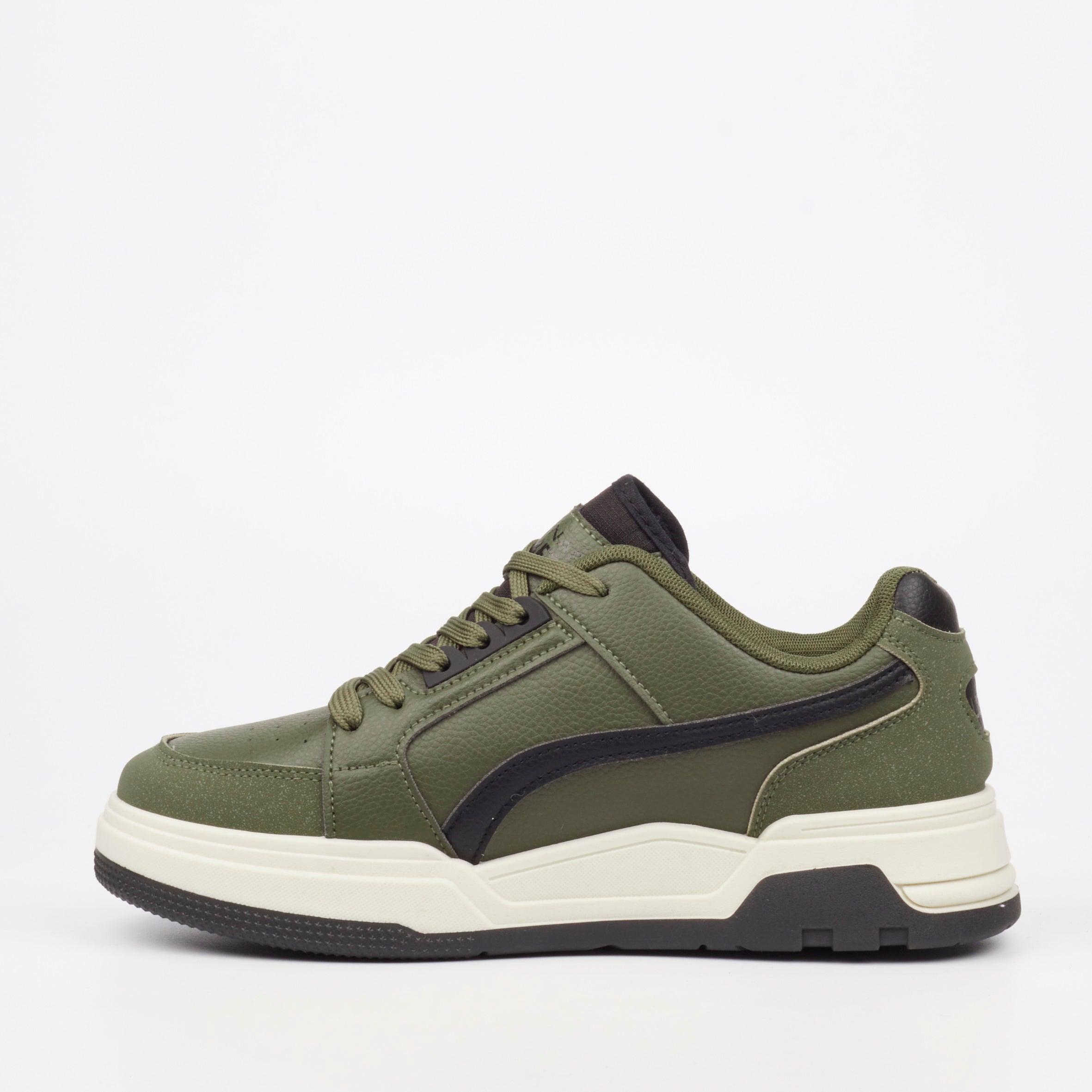 UrbanArt Ricky 1 Faux Wax Sneaker - Olive footwear UBRT