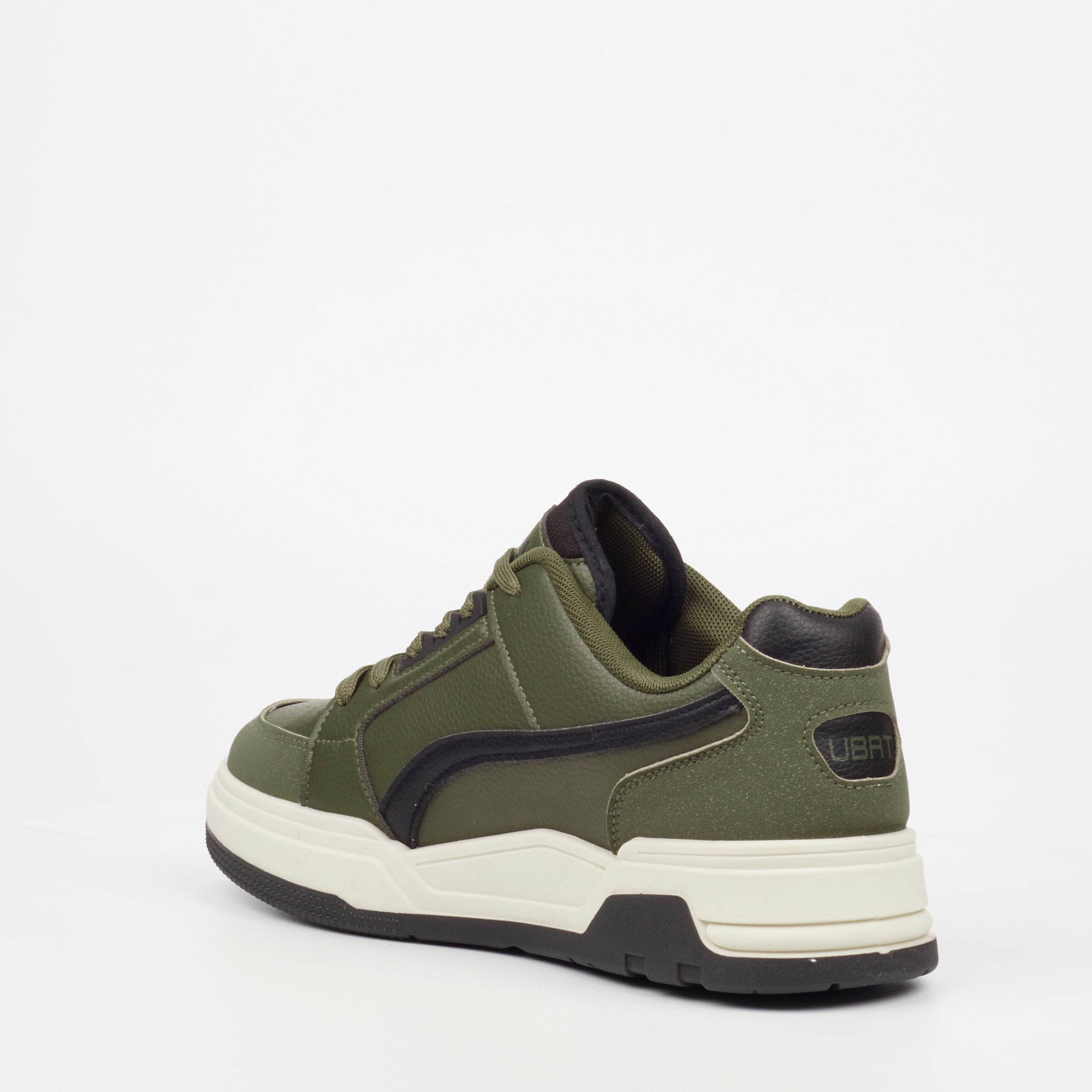 UrbanArt Ricky 1 Faux Wax Sneaker - Olive footwear UBRT