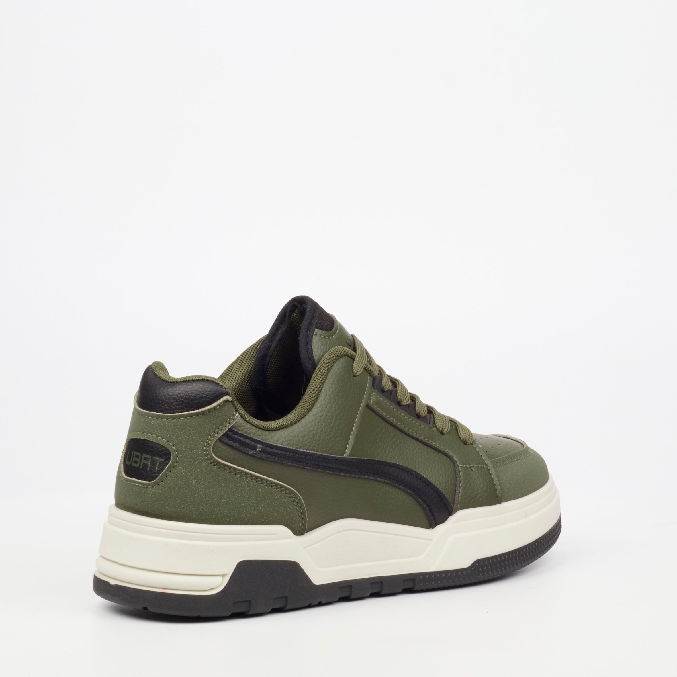UrbanArt Ricky 1 Faux Wax Sneaker - Olive footwear UBRT