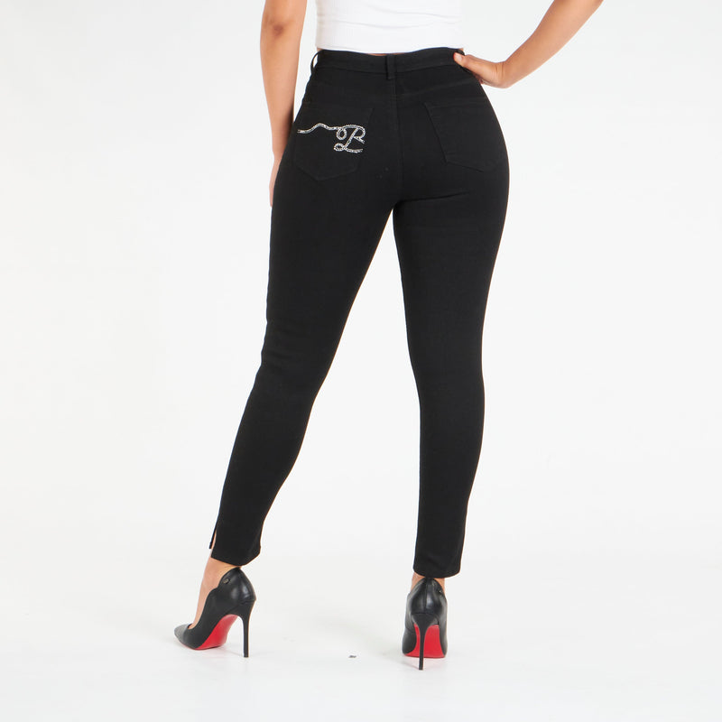 Miss Black Rider 2 Jeans - Black apparel Miss Black   