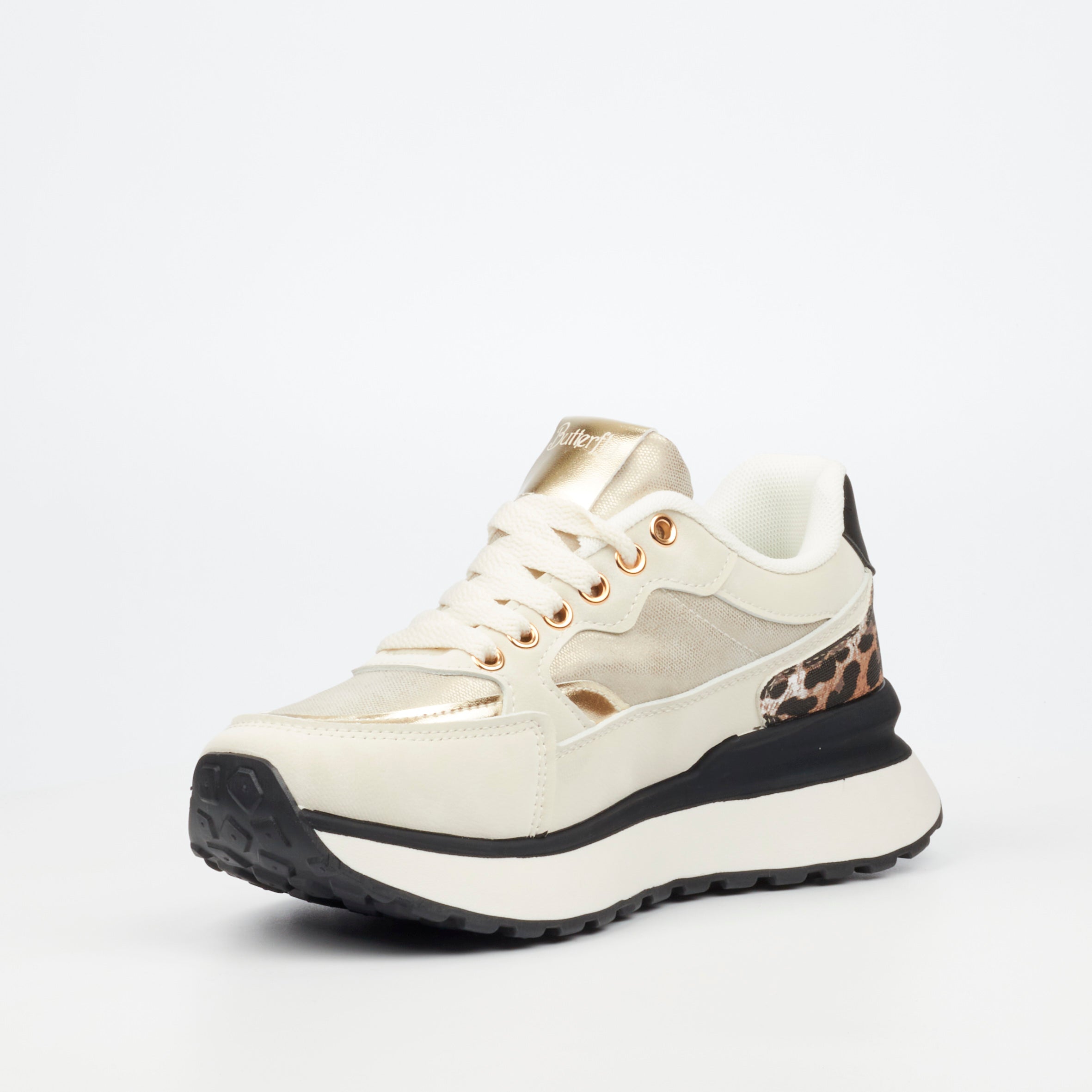 Butterfly Feet Rio 6 Sneaker - Beige footwear Butterfly Feet