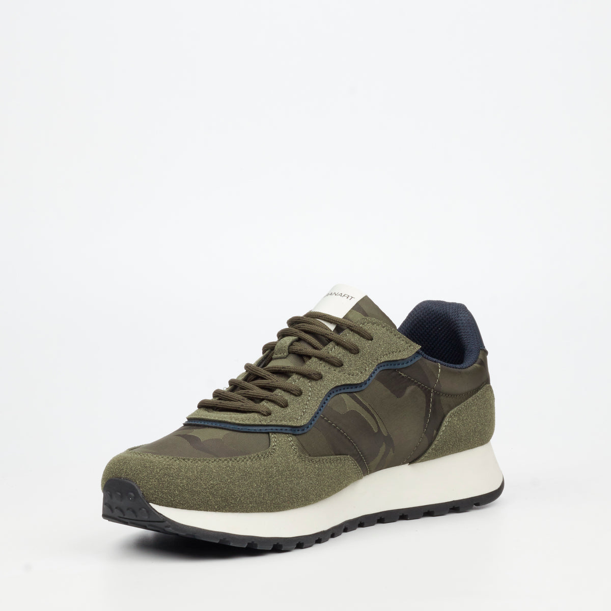 Urbanart Riot 1 Lycra / Faux Suede Sneaker - Camo