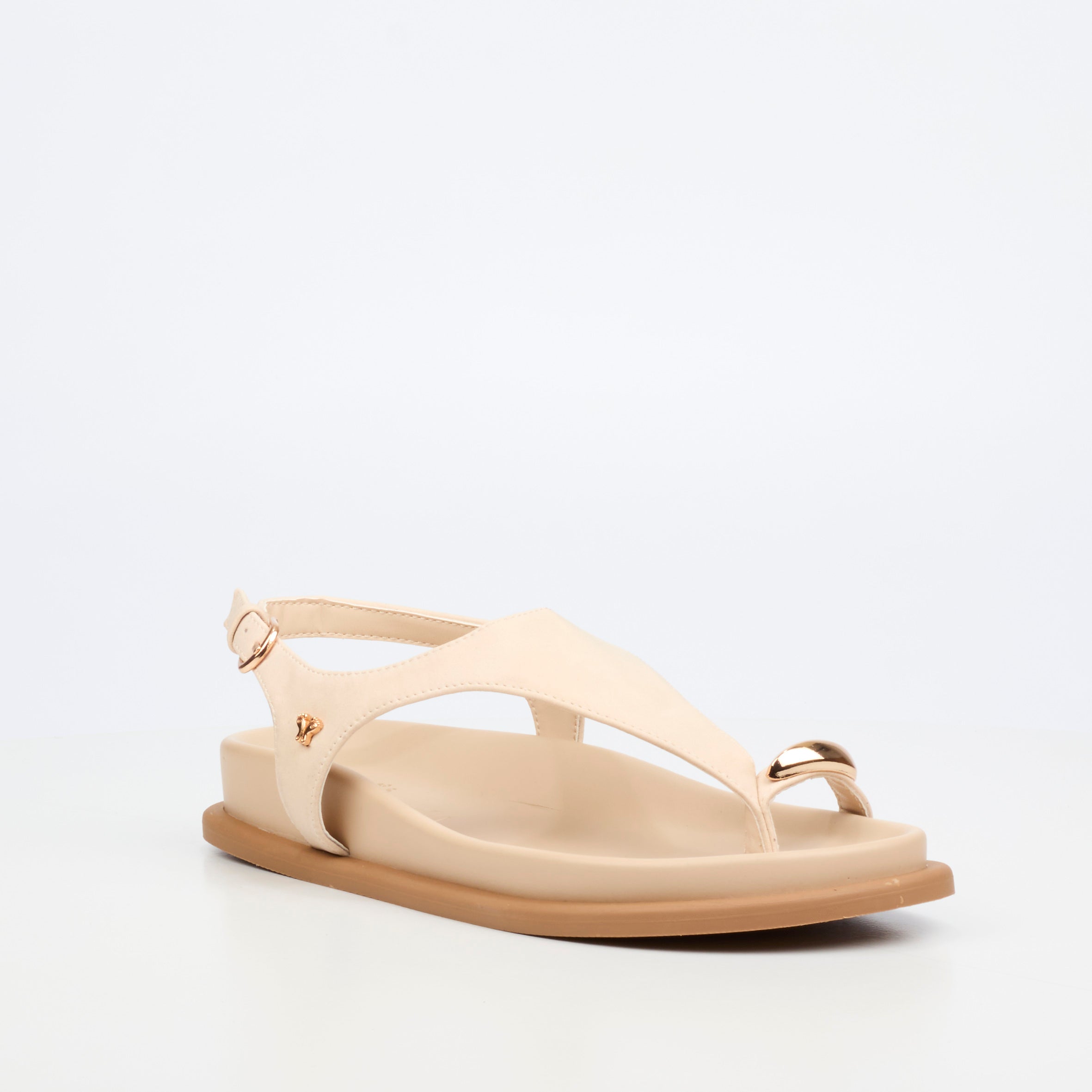 Butterfly Feet Riviera 1 Flatform - Beige footwear Butterfly Feet