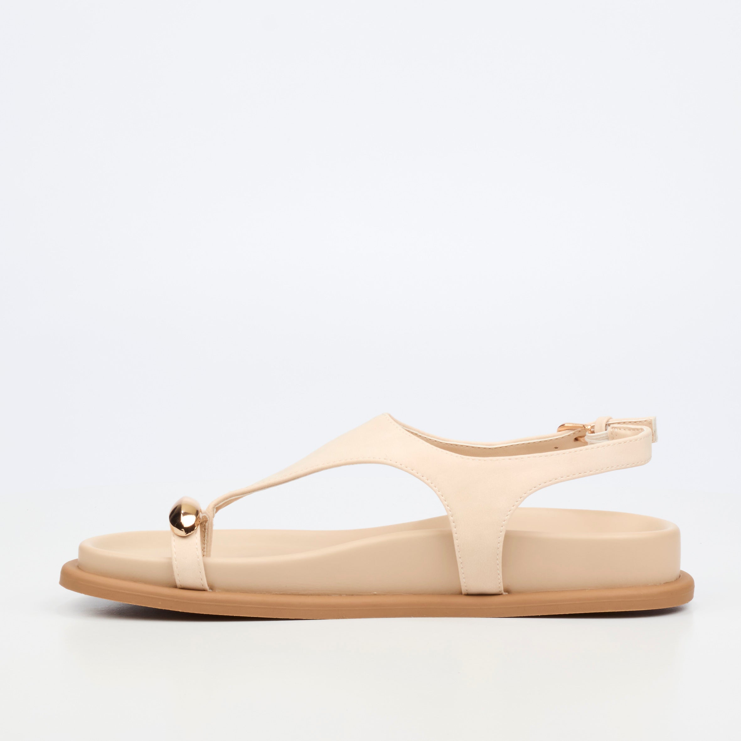 Butterfly Feet Riviera 1 Flatform - Beige footwear Butterfly Feet