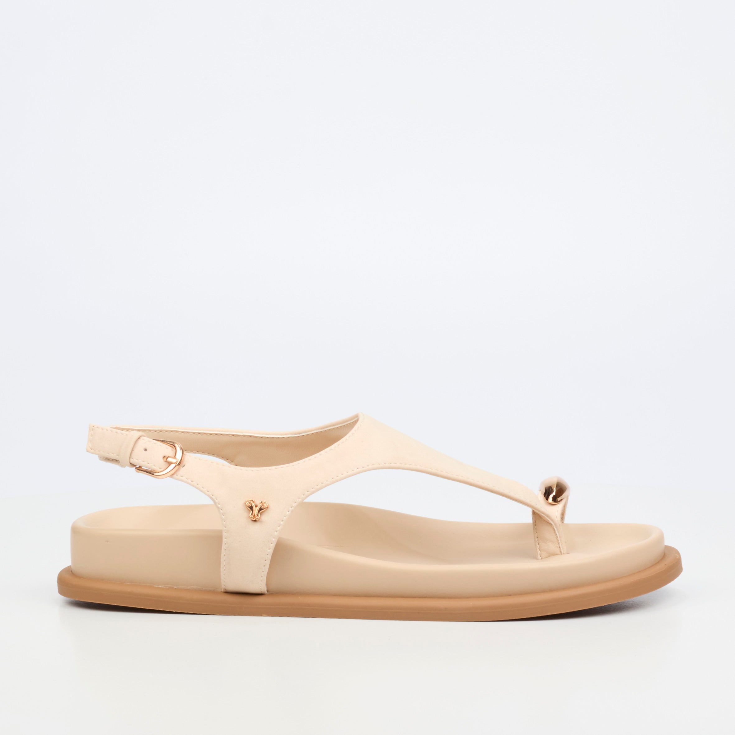 Butterfly Feet Riviera 1 Flatform - Beige footwear Butterfly Feet
